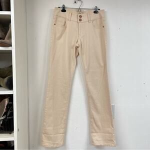 Cabi Pale Peach Bootcut High Rise Womens Jeans 6 Boot Cut